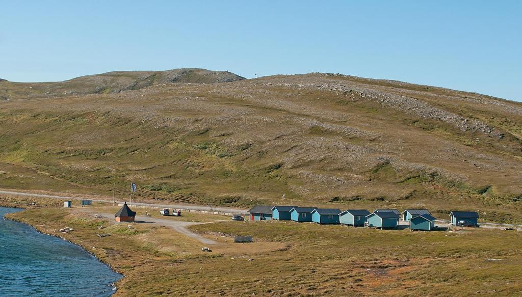 Hotel Hytte Camp Nordkapp - Blue Skarsvåg Esterno foto